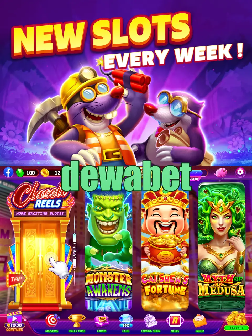 Tangkapan Layar dewabet